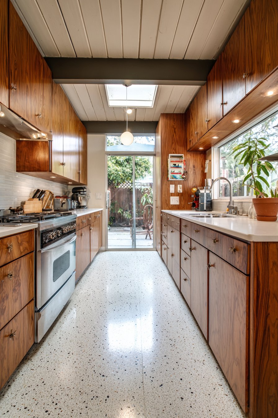 Sophisticated Galley with Seamless Integration