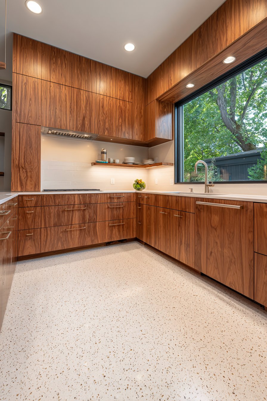 Sophisticated Galley with Seamless Integration