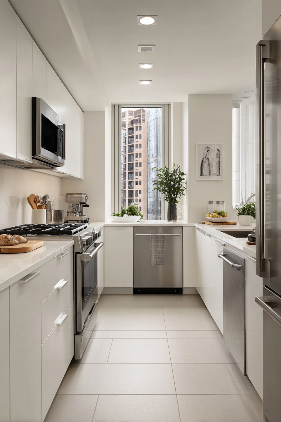 The Efficient Corridor: Galley Kitchen Optimization