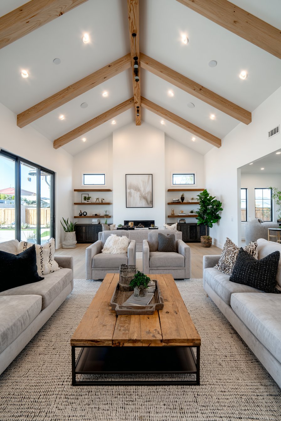 Symmetrical Seating for Balanced Proportions