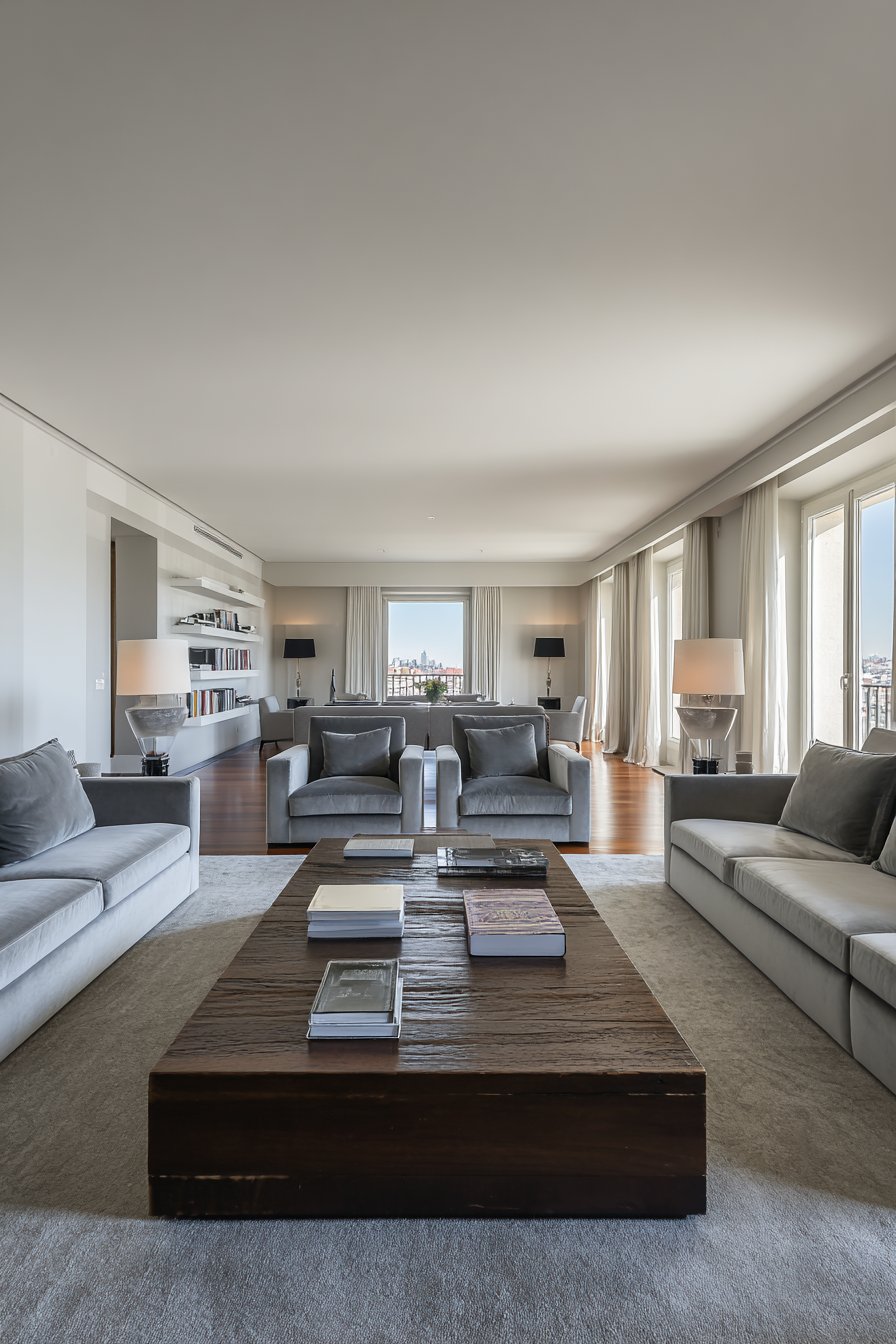 Symmetrical Seating for Balanced Proportions