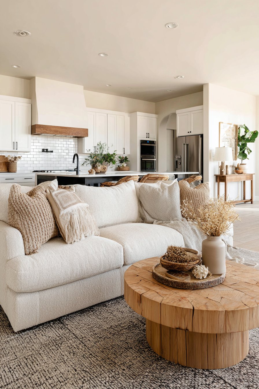 Modern Farmhouse Warmth and Comfort