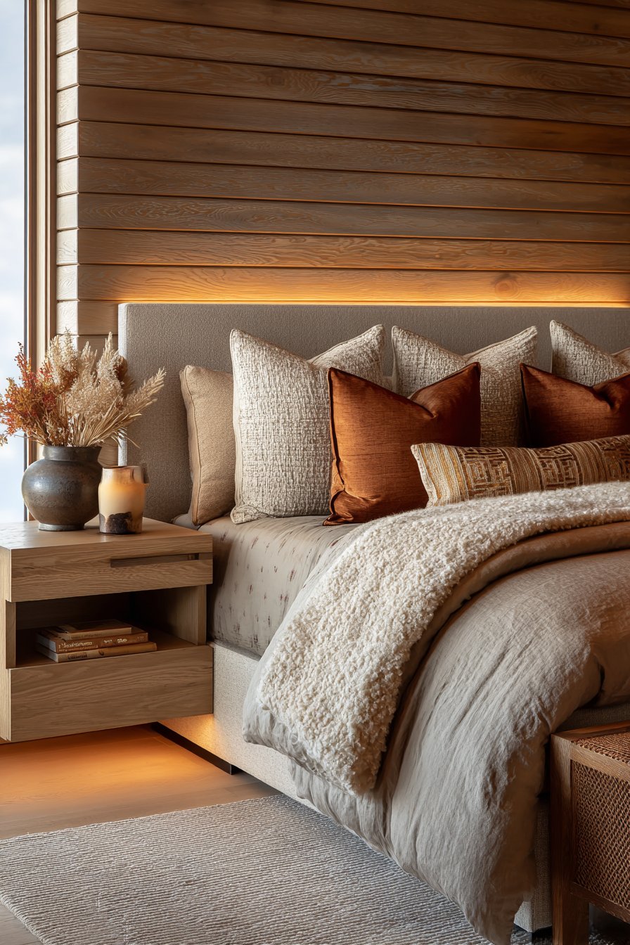 Scandinavian-Bohemian Fusion with Natural Materials