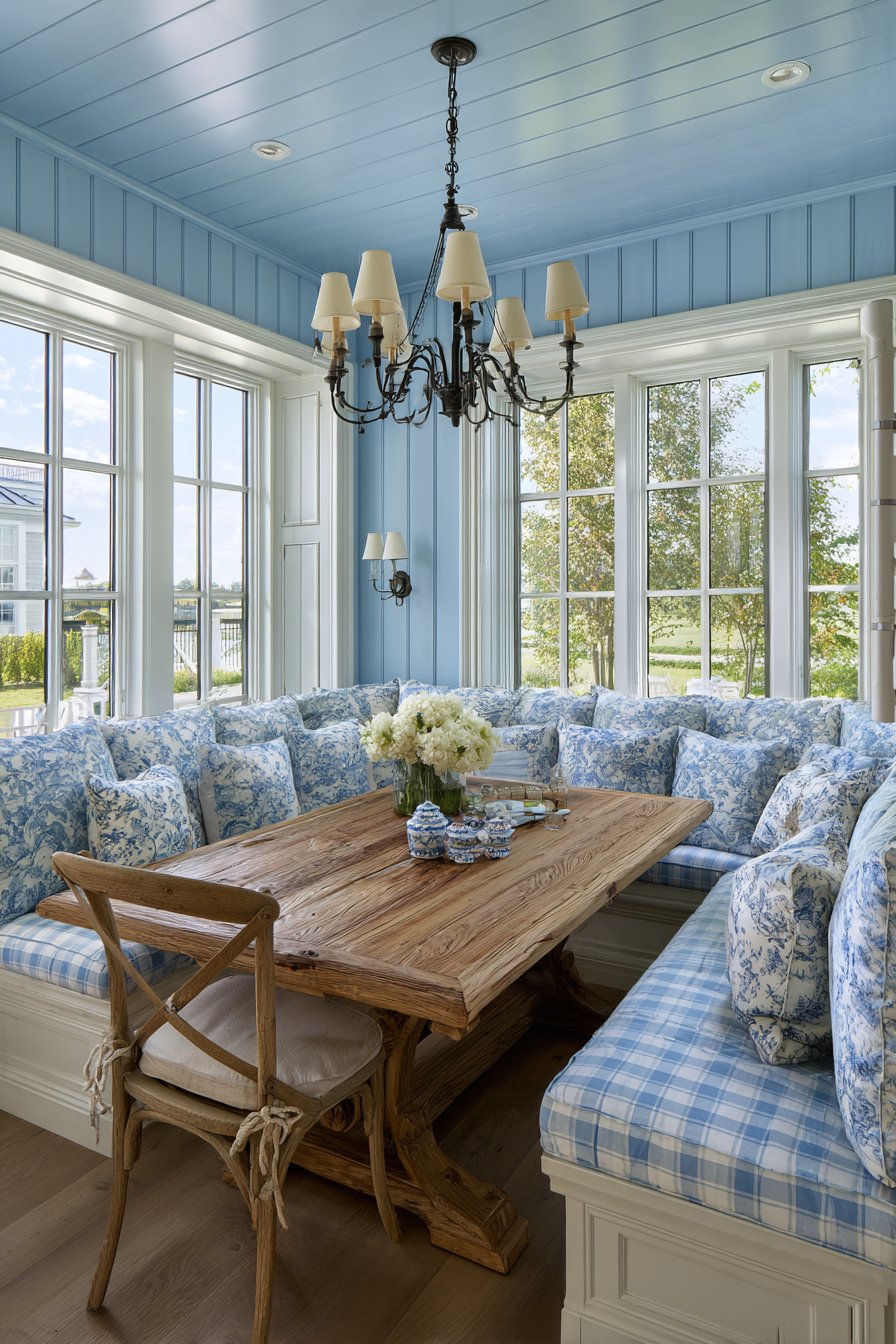 Periwinkle Breakfast Nook Haven