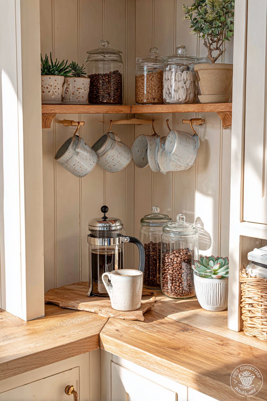 Dedicated Coffee Corner Sanctuary