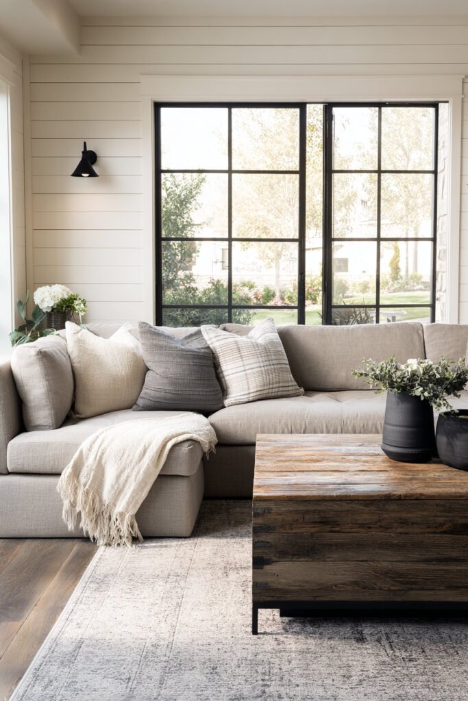 Modern Farmhouse Neutral Sophistication