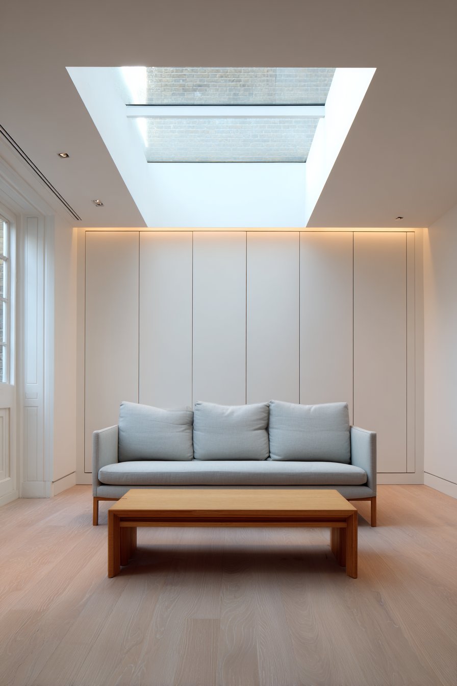 Seamless Storage Wall with Hidden Functionality