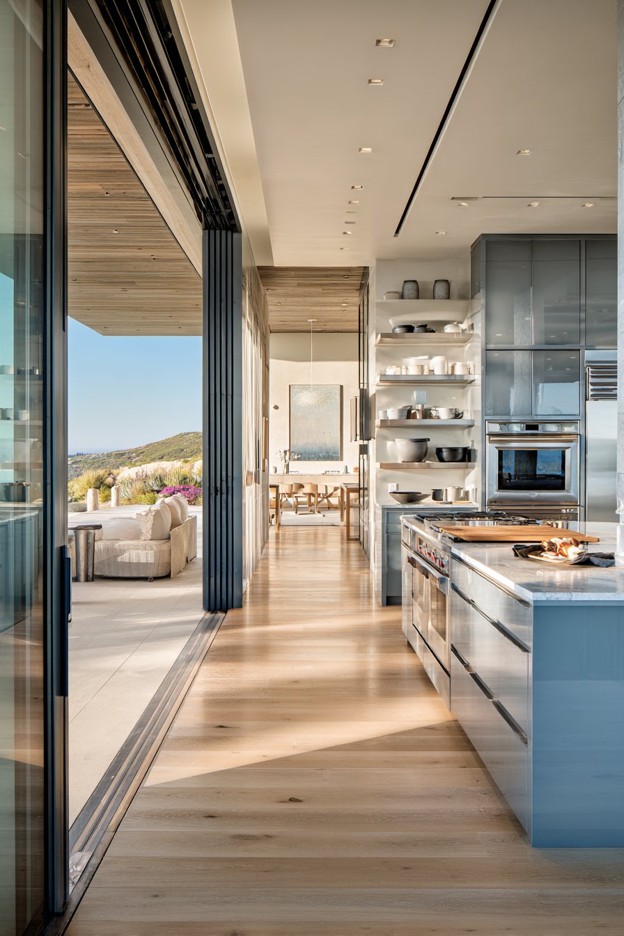 Indoor-Outdoor Integration with Minimalist Design