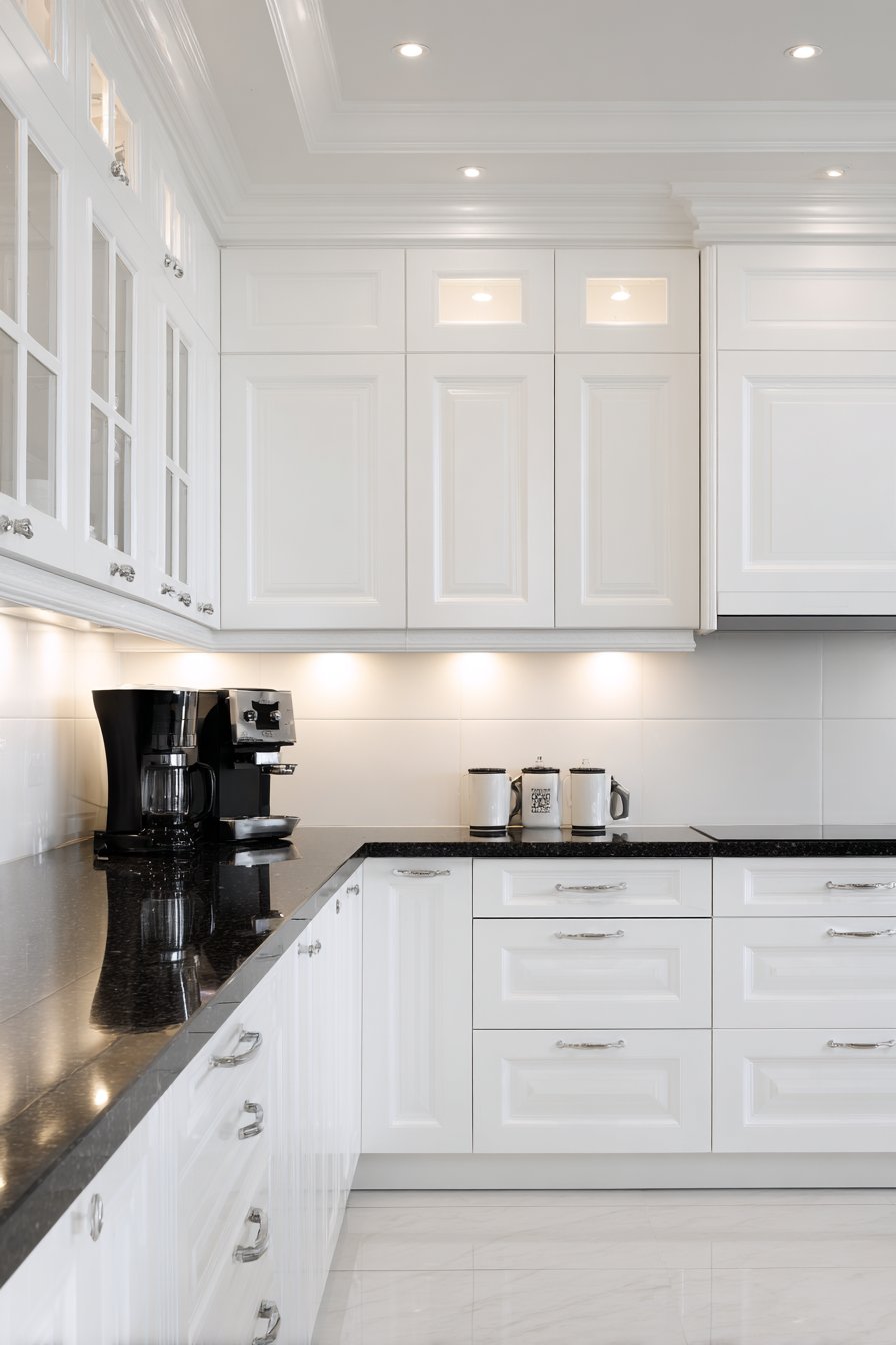 Sophisticated Black and White Contrast