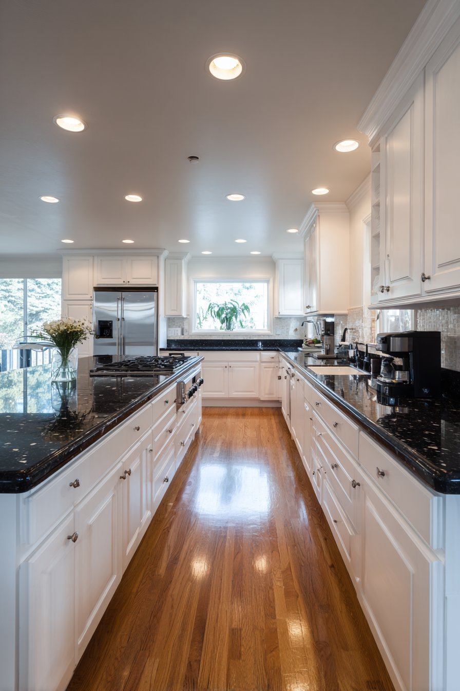 Sophisticated Black and White Contrast