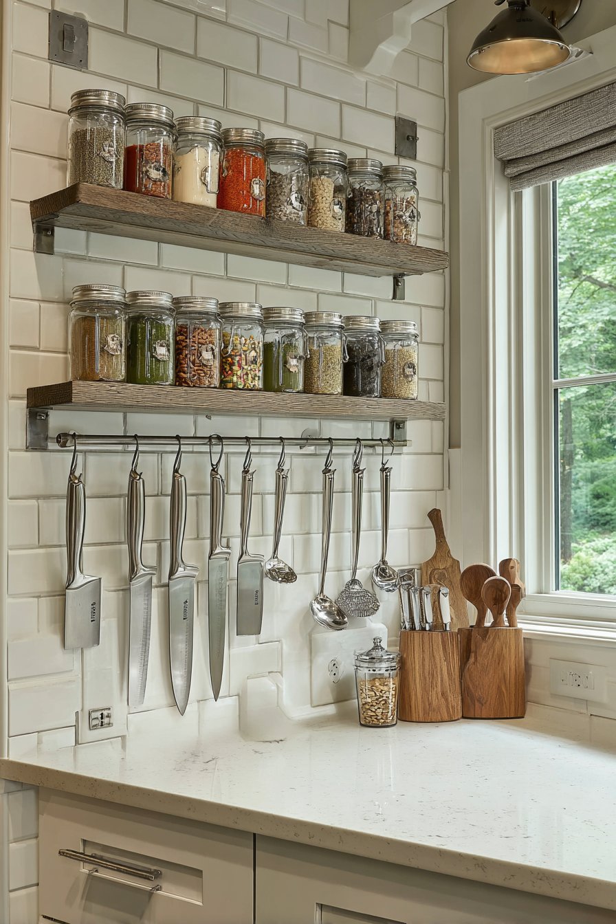 Vertical Wall Storage for Maximum Efficiency