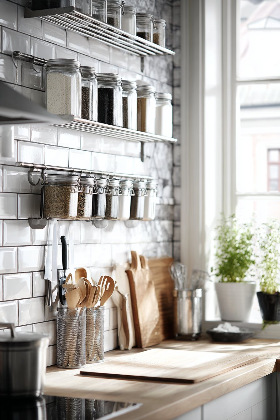 Vertical Wall Storage for Maximum Efficiency