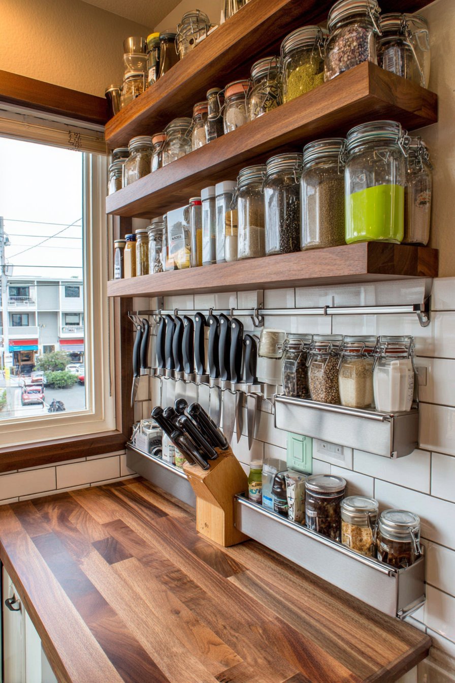 Vertical Wall Storage for Maximum Efficiency