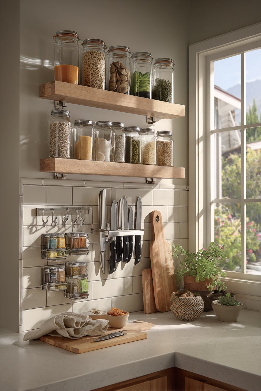 Vertical Wall Storage for Maximum Efficiency