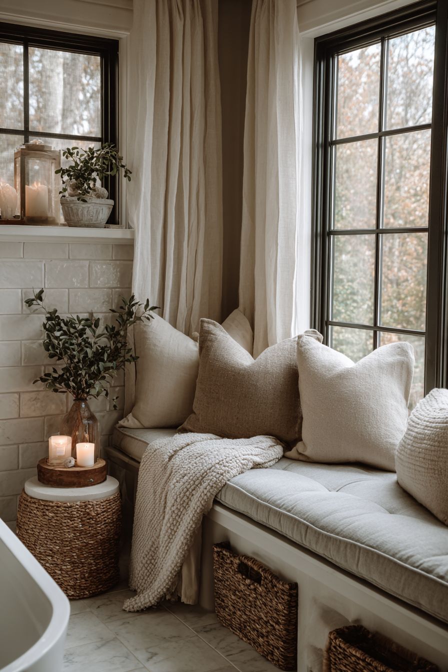 Window Seat Retreat with Soaking Tub