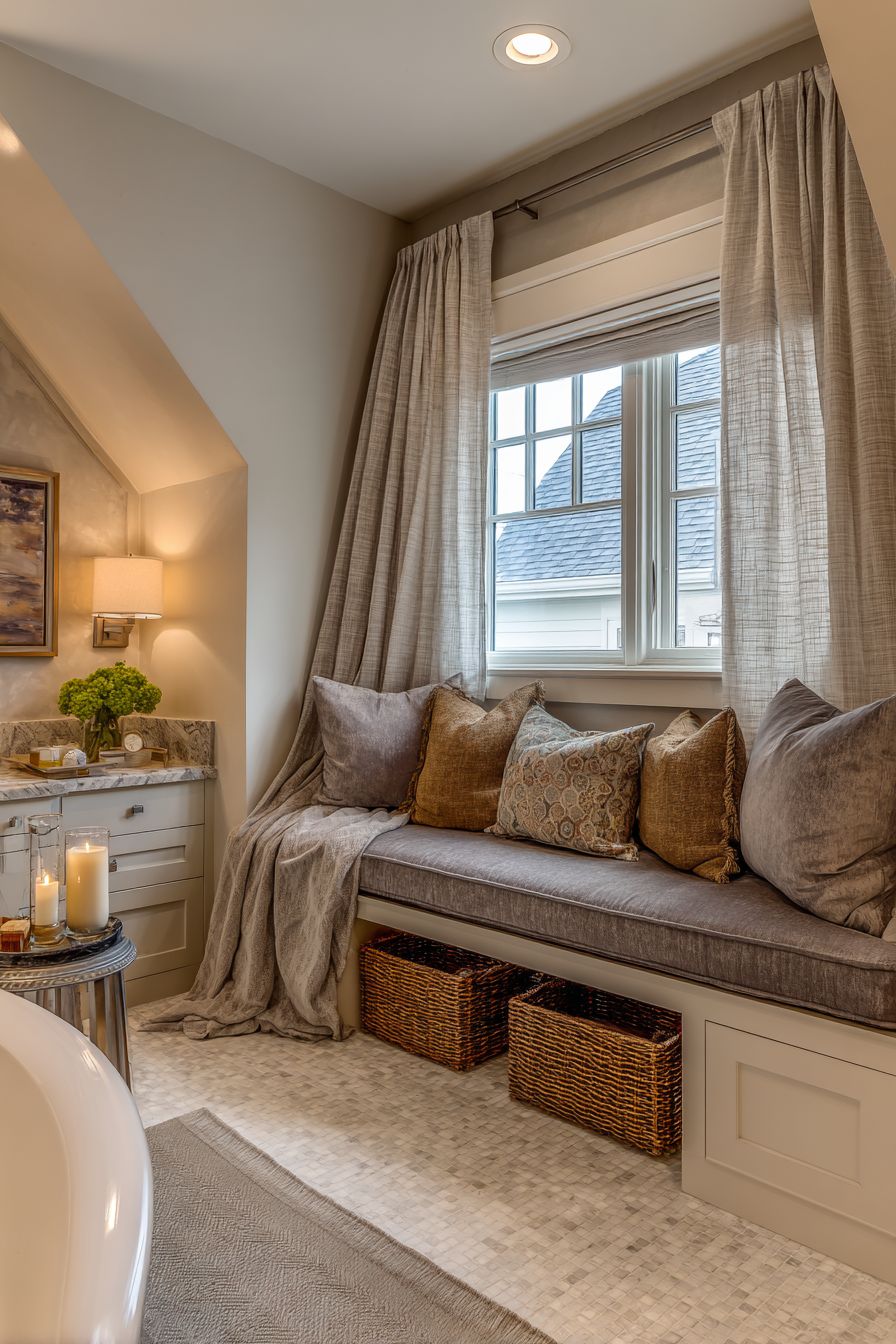 Window Seat Retreat with Soaking Tub