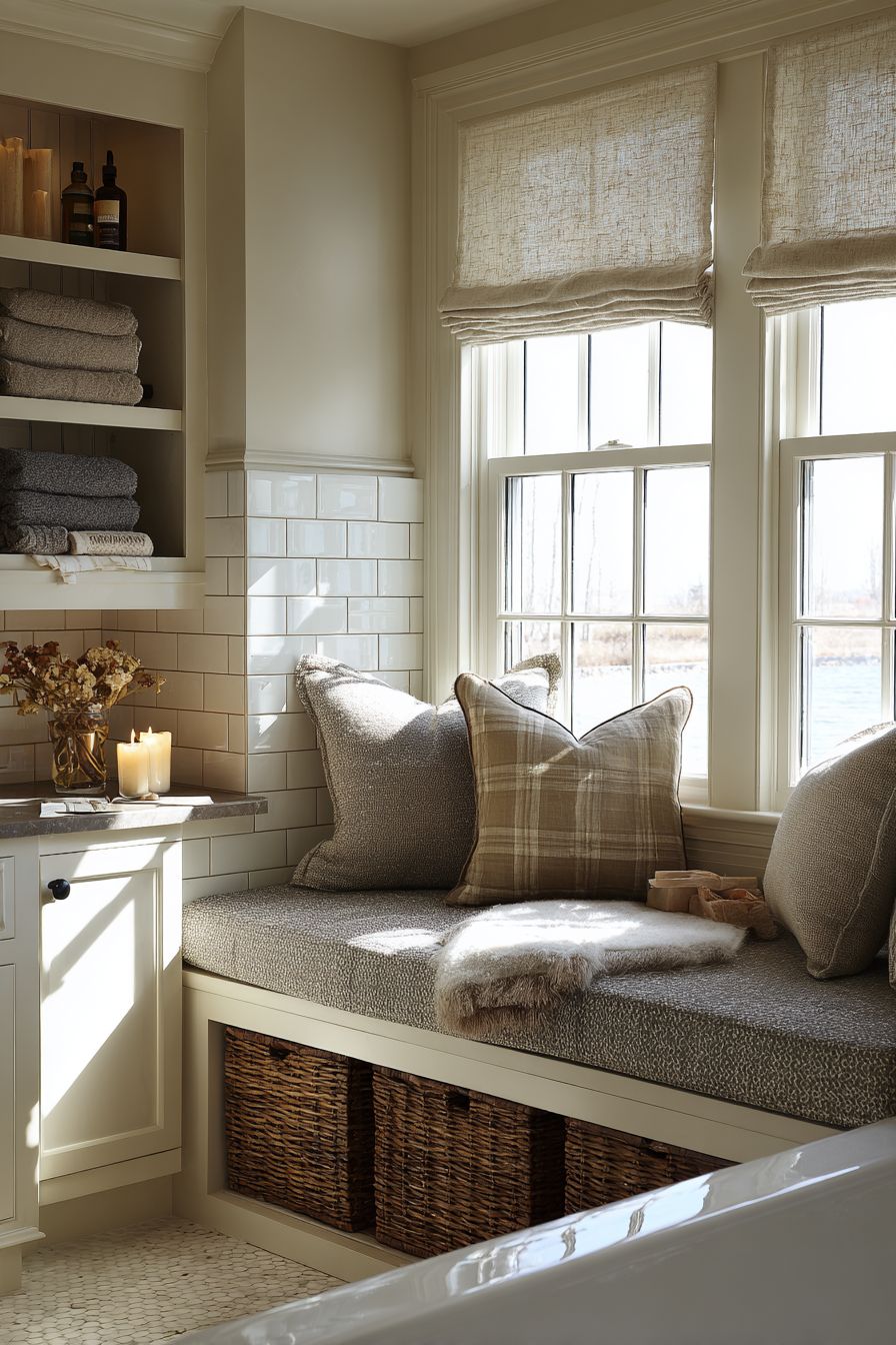Window Seat Retreat with Soaking Tub