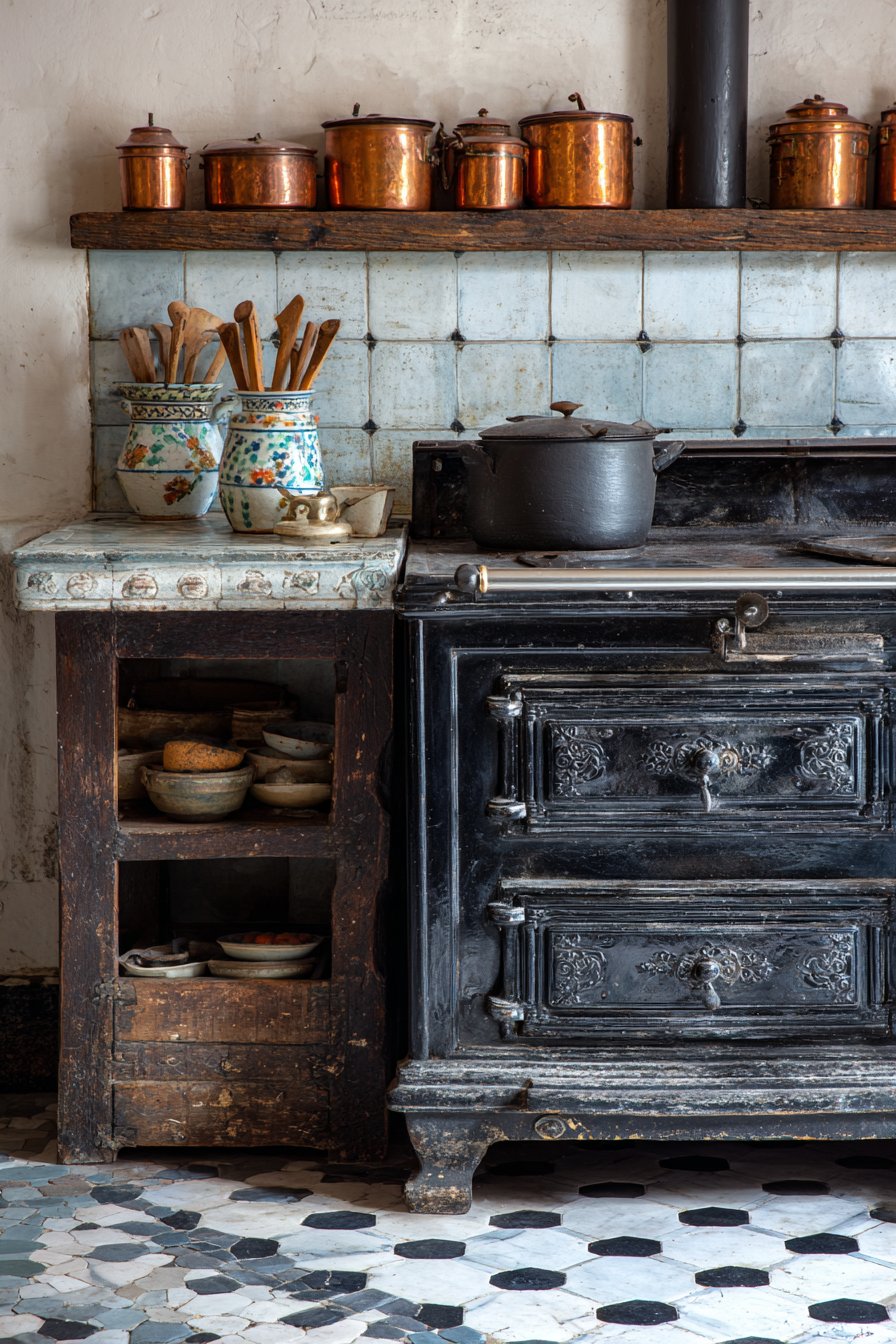 Cast Iron Centerpiece Design