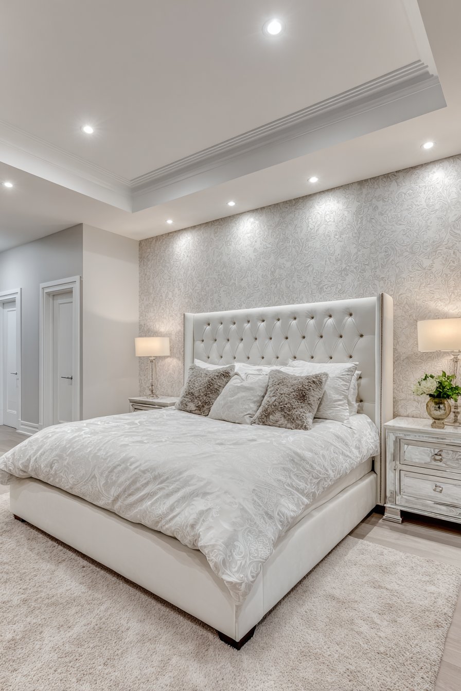 Luxurious Sophistication with Upholstered Opulence