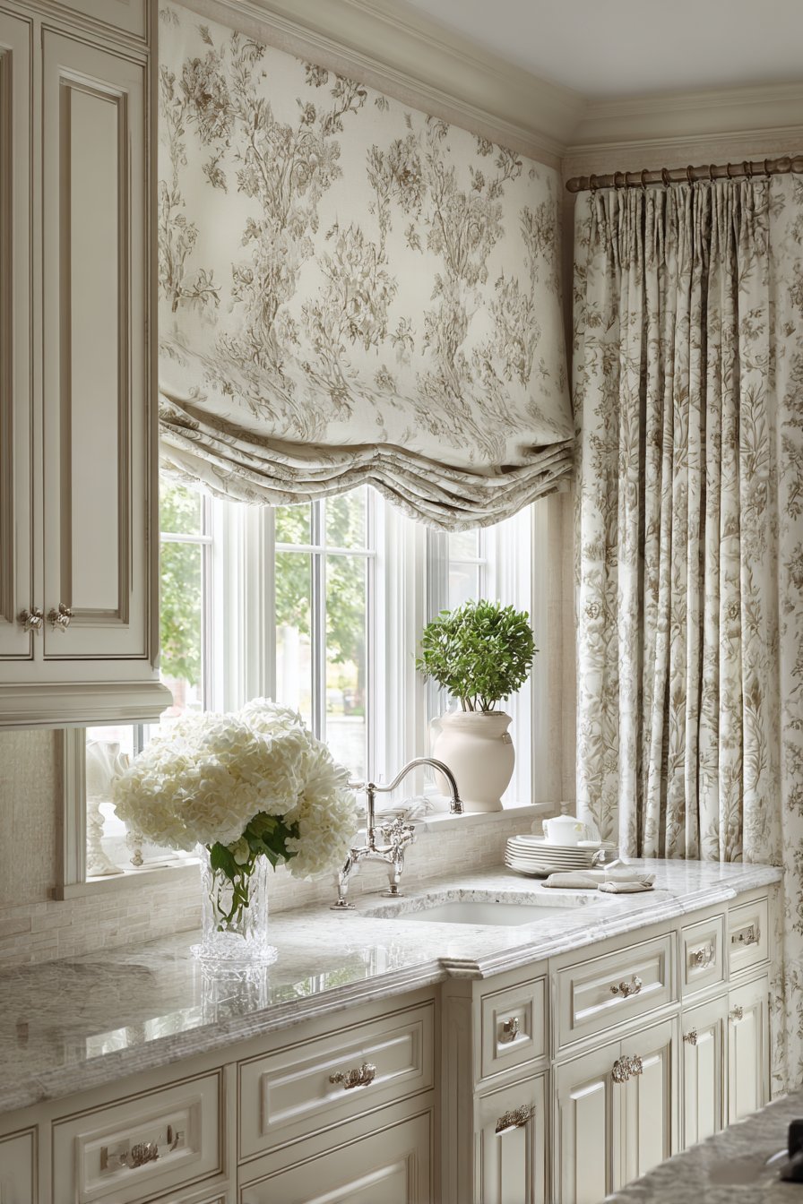 Traditional Sophistication with Layered Treatments