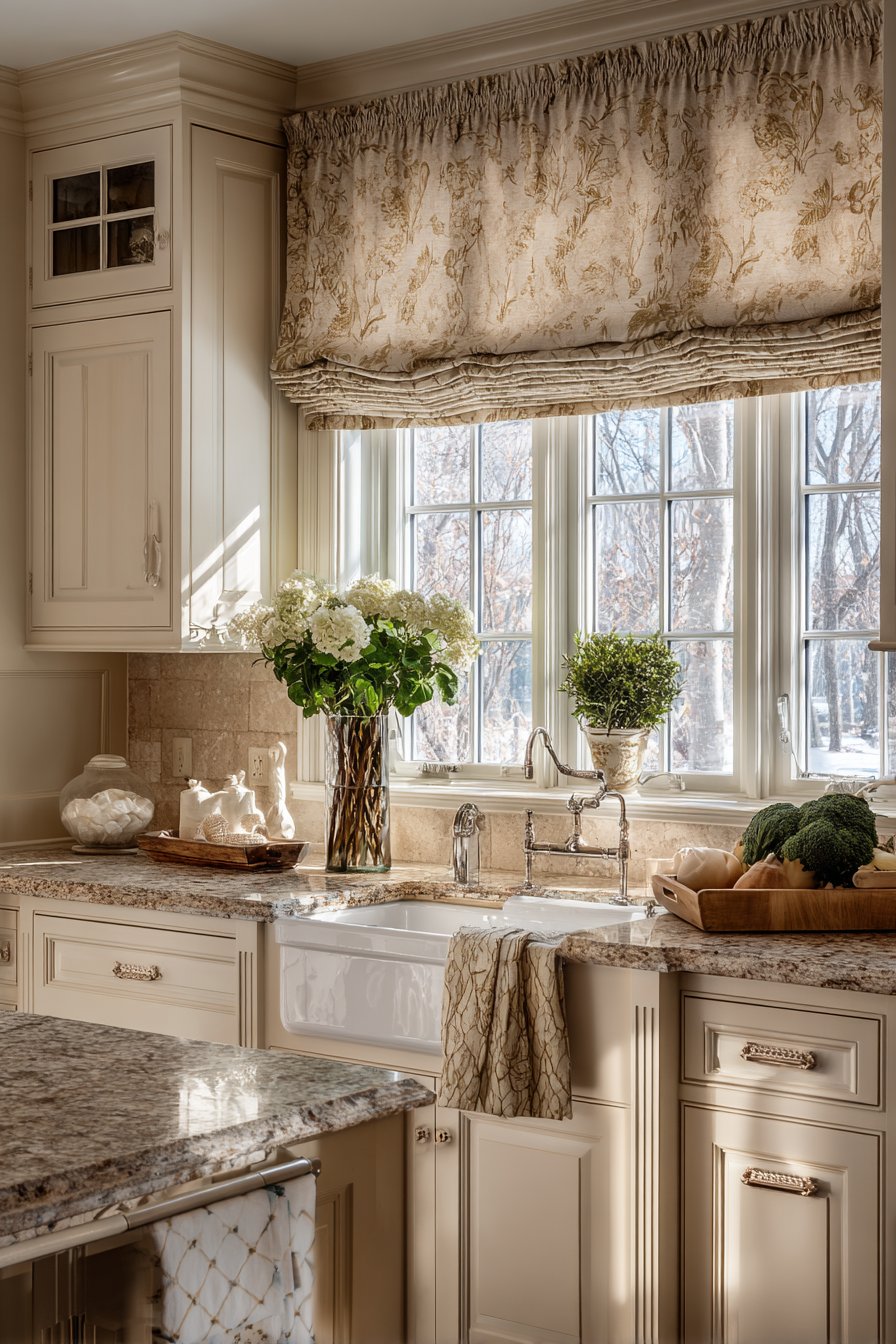 Traditional Sophistication with Layered Treatments