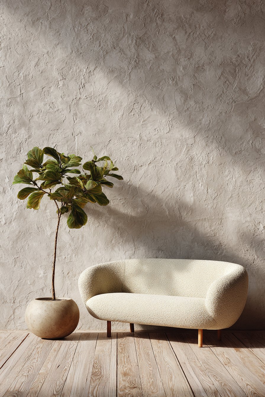 Textured Neutrals with Organic Elements