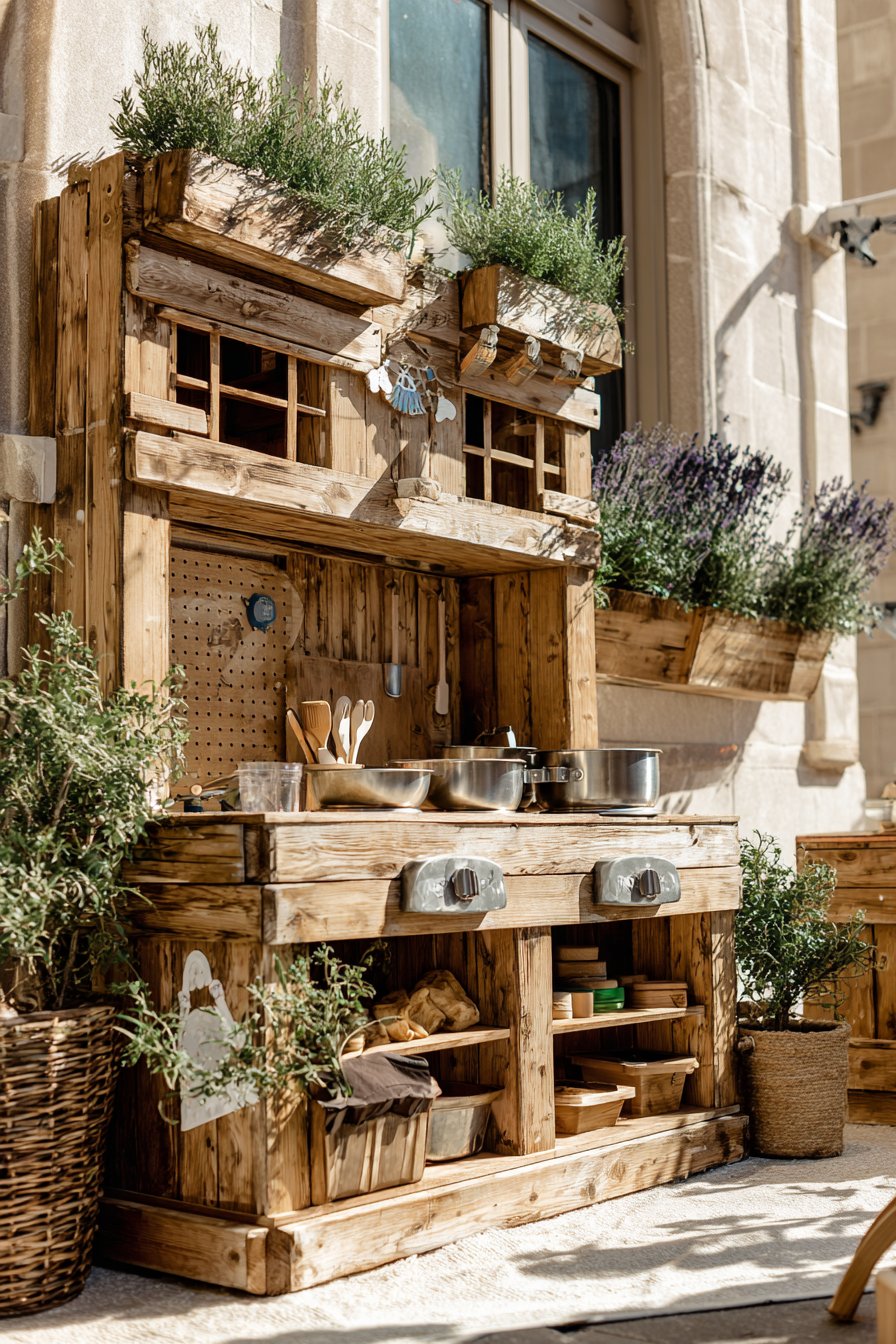 Elaborate Realistic Kitchen Replication