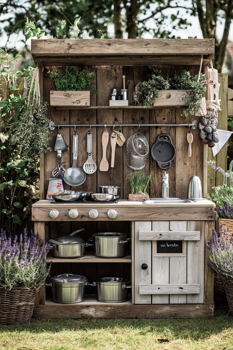 Elaborate Realistic Kitchen Replication