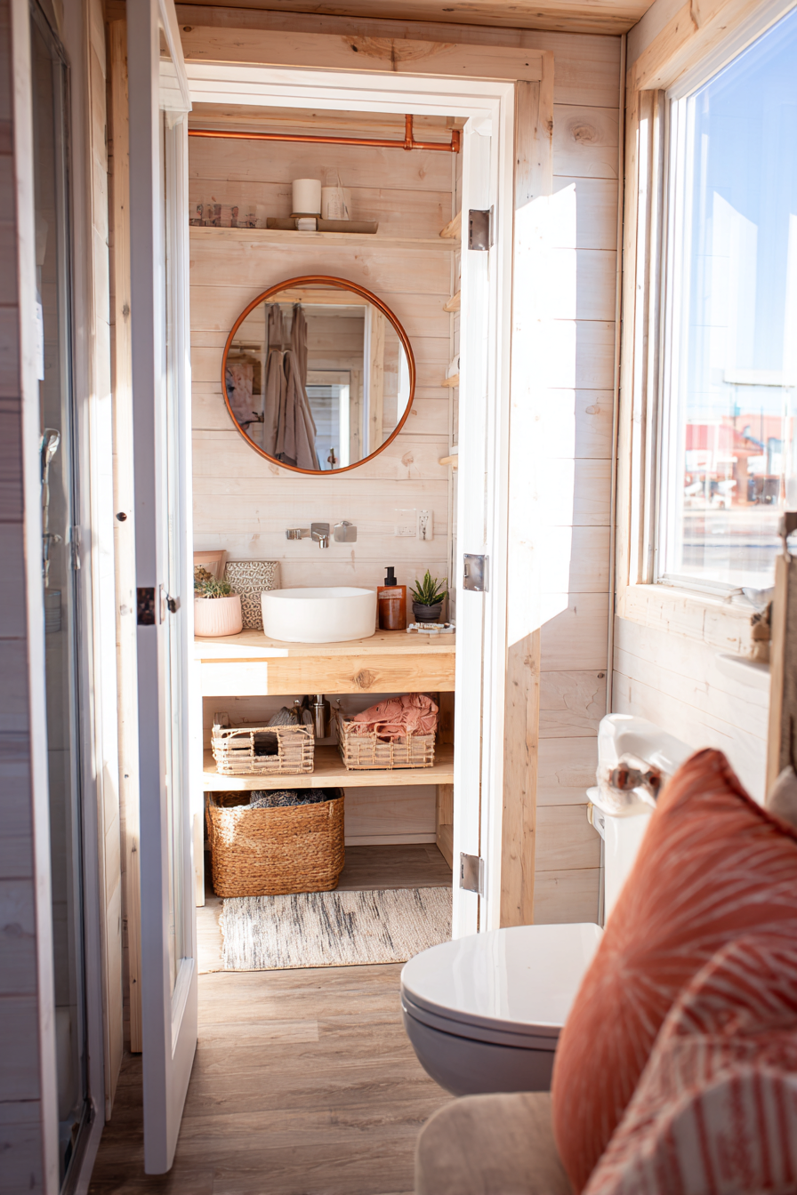 Compact Shiplap Retreat with Reclaimed Pine Character