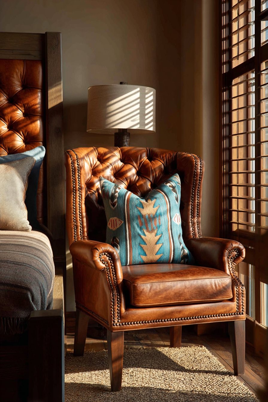 Luxurious Leather-Focused Western Haven