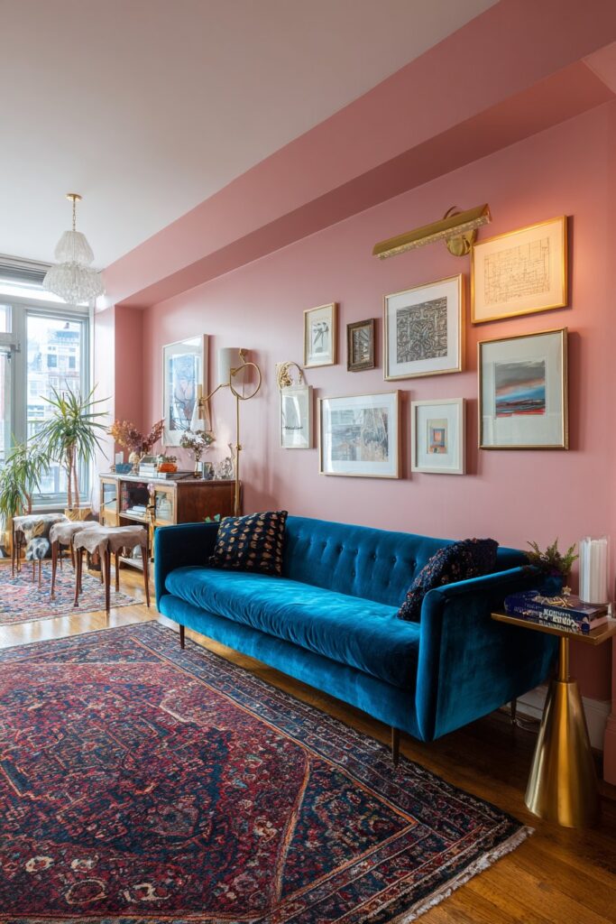 Bold Jewel-Toned Eclectic Drama