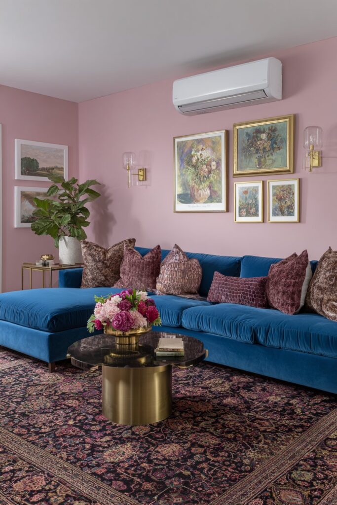 Bold Jewel-Toned Eclectic Drama