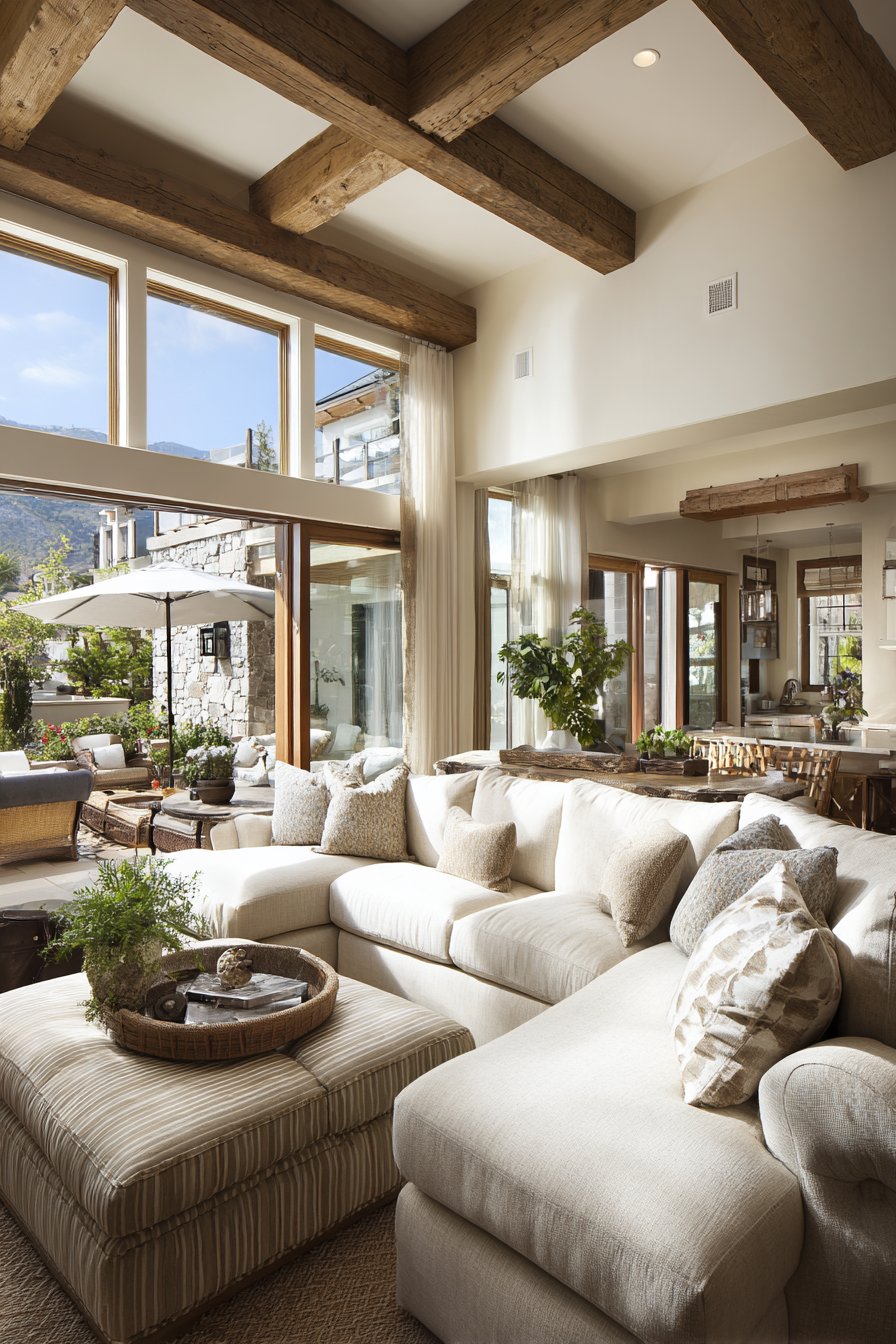 Open Floor Plan with Seamless Zone Transitions