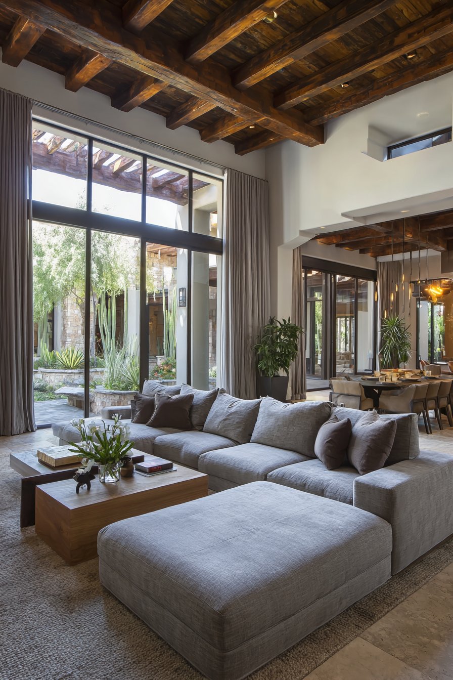 Open Floor Plan with Seamless Zone Transitions