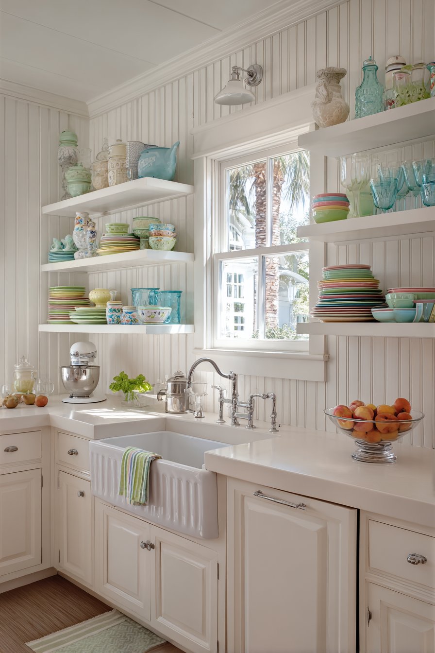 Open Shelving Organization Showcase