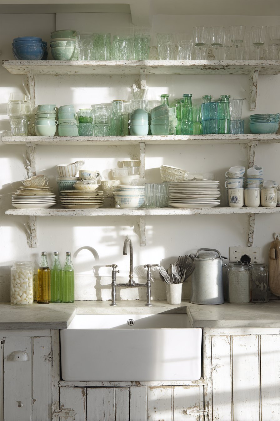 Open Shelving Organization Showcase