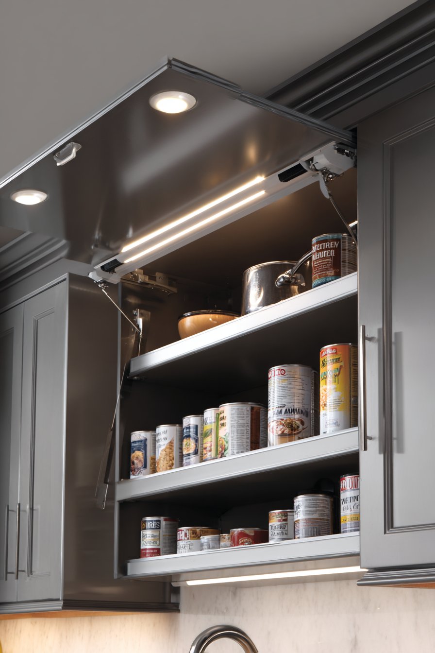 Pull-Down Upper Cabinet Innovation