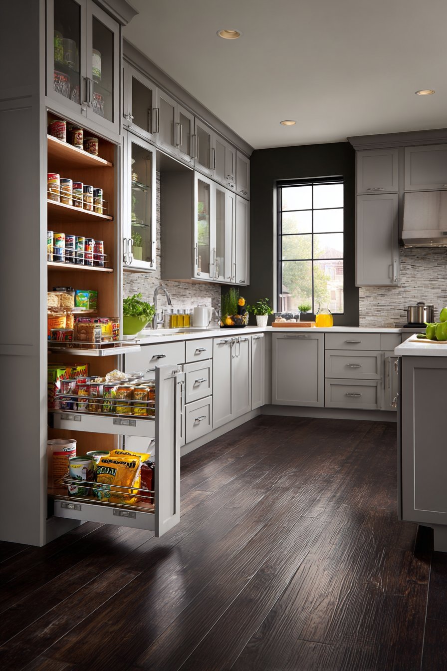 Pull-Down Upper Cabinet Innovation