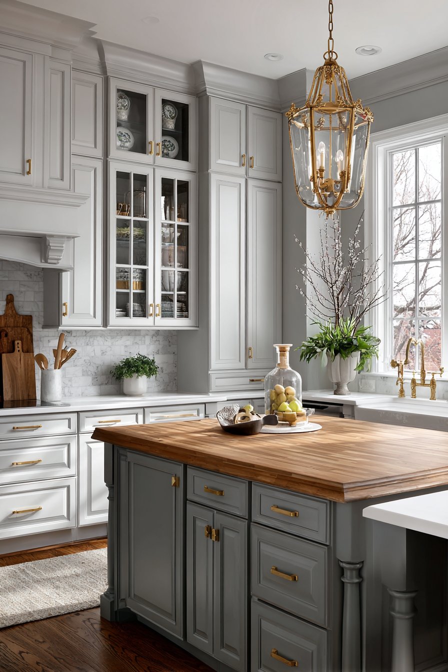 Two-Toned Grey Layers Creating Visual Depth