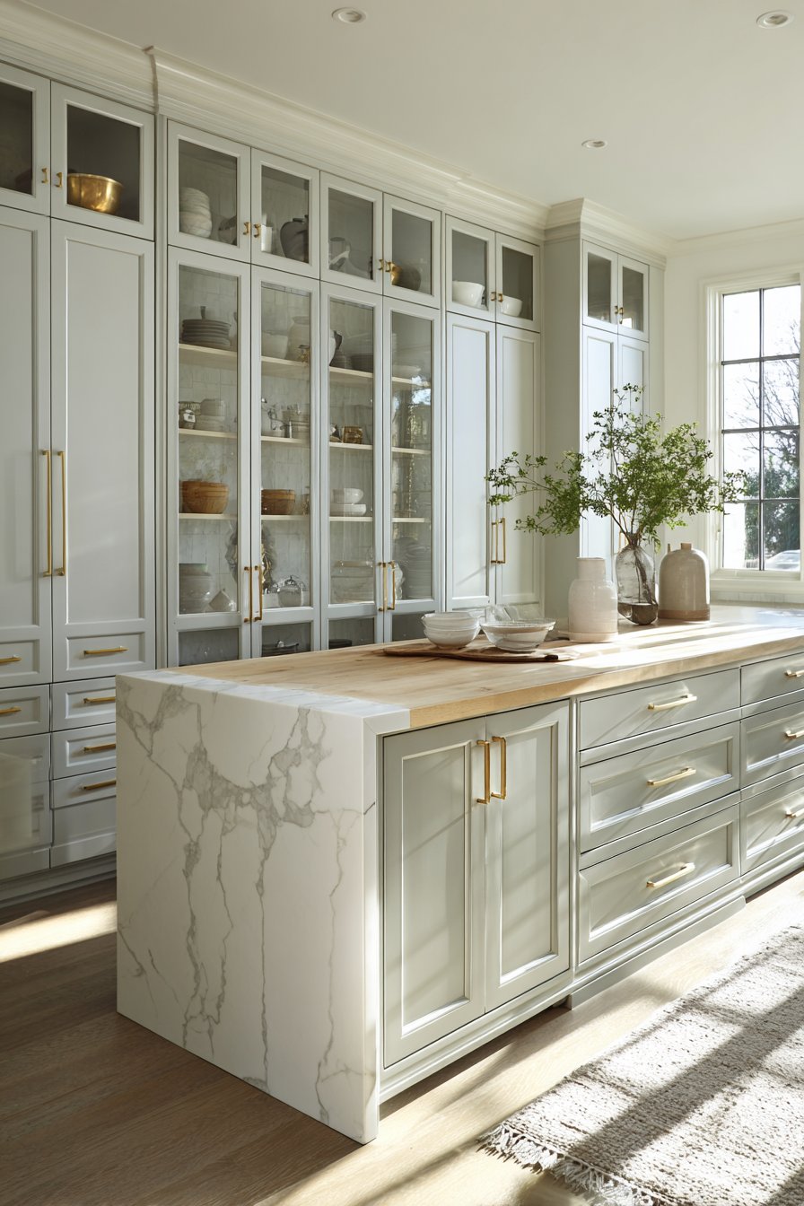 Two-Toned Grey Layers Creating Visual Depth