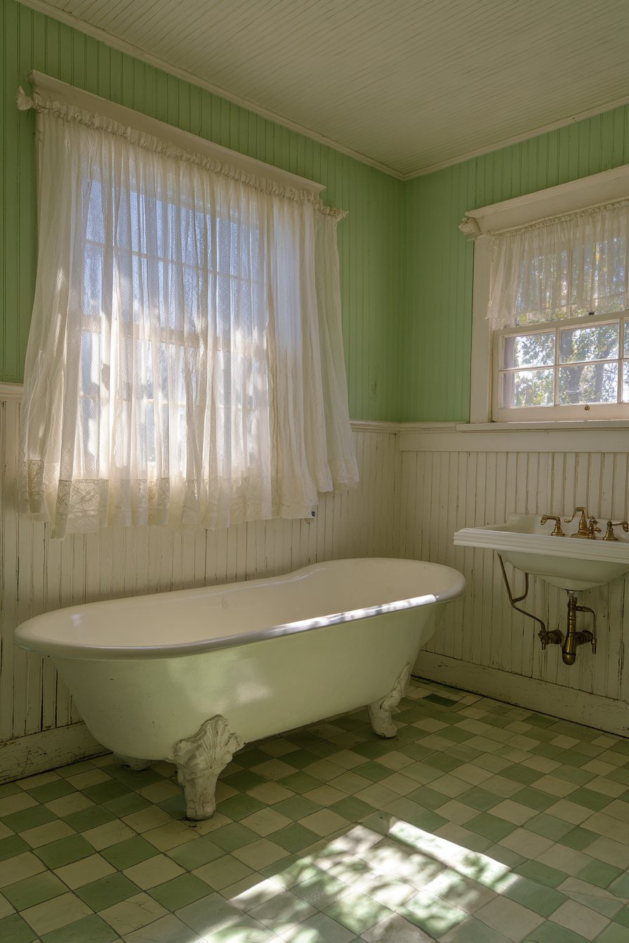 Traditional Clawfoot Tub Charm