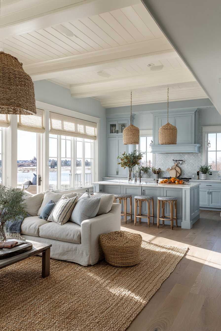Coastal Serenity with Breezy Elegance
