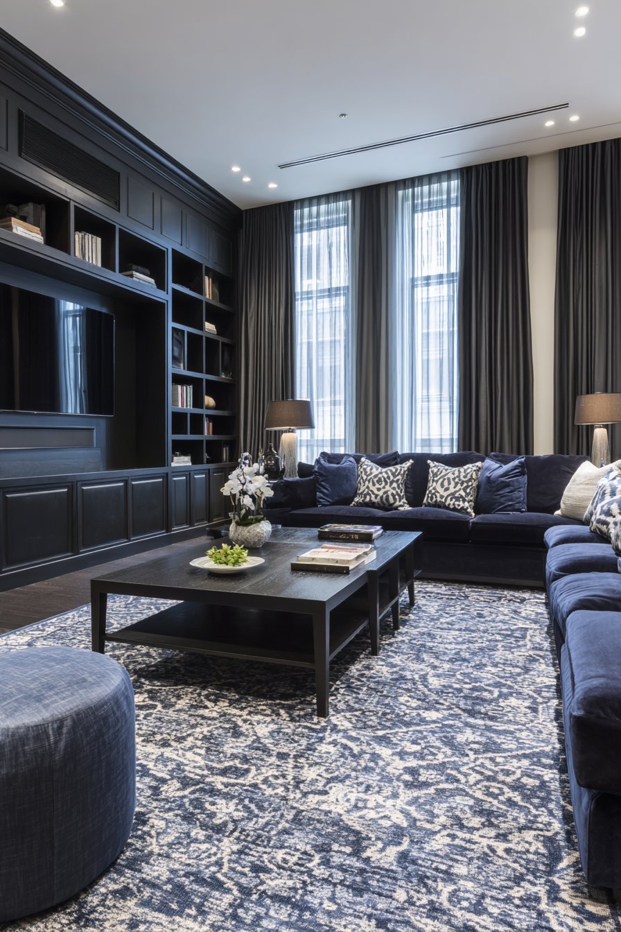 Luxurious Custom Entertainment Wall