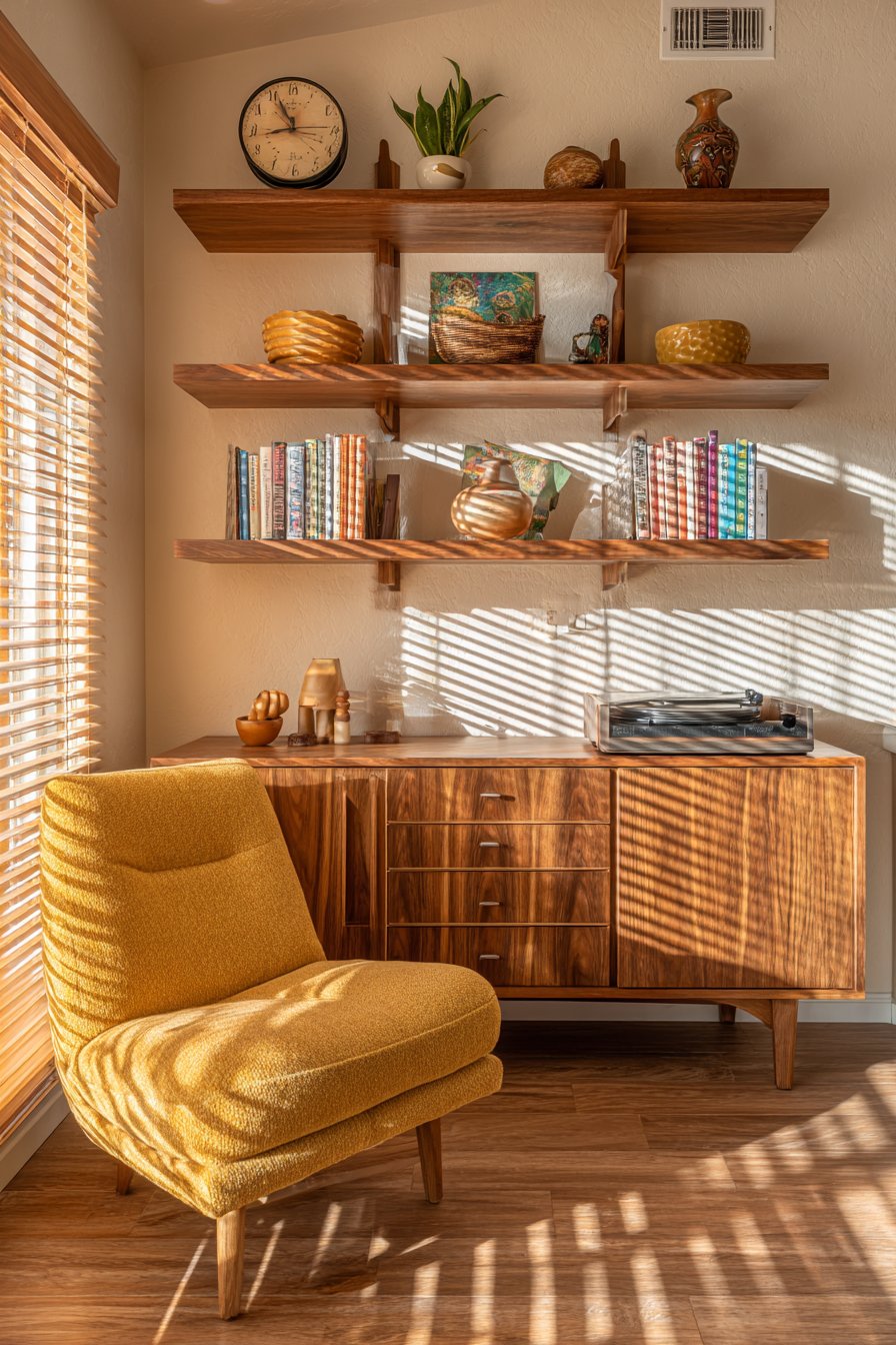Mid-Century Modern Teak Warmth
