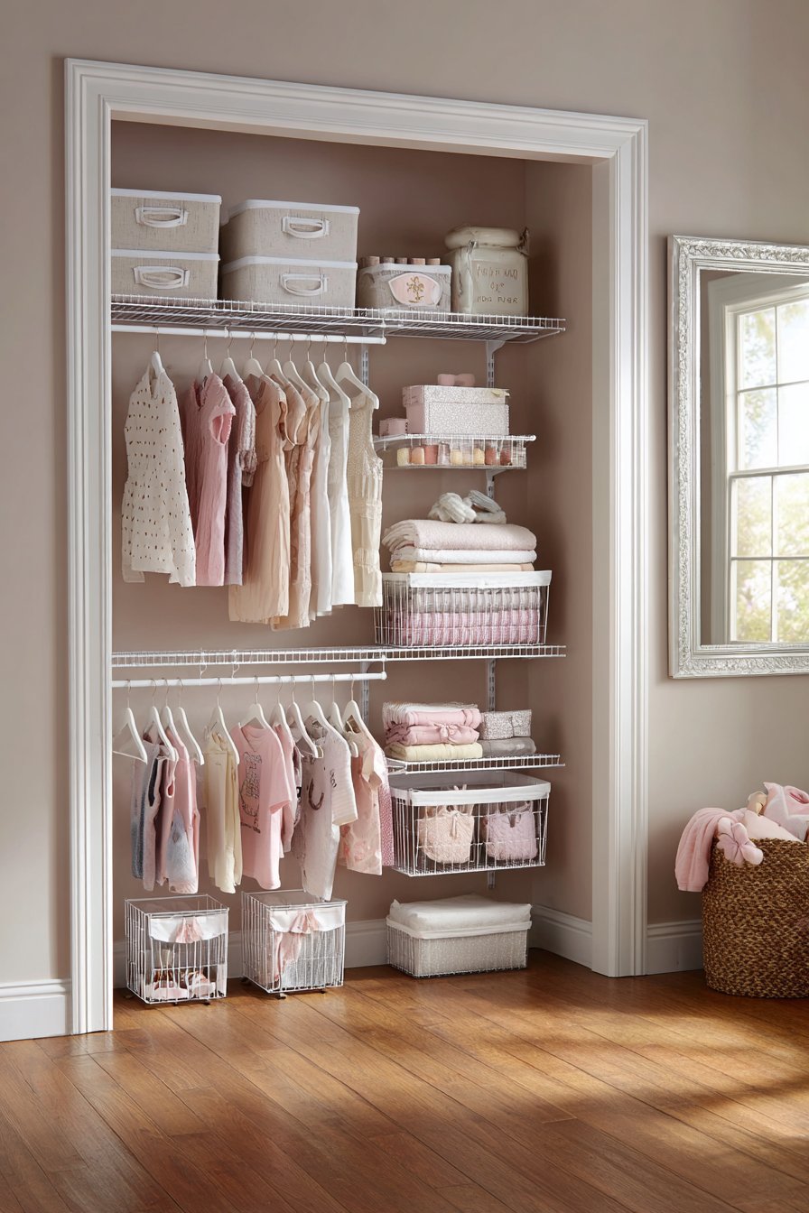 Practical Closet Organization System for Daily Efficiency