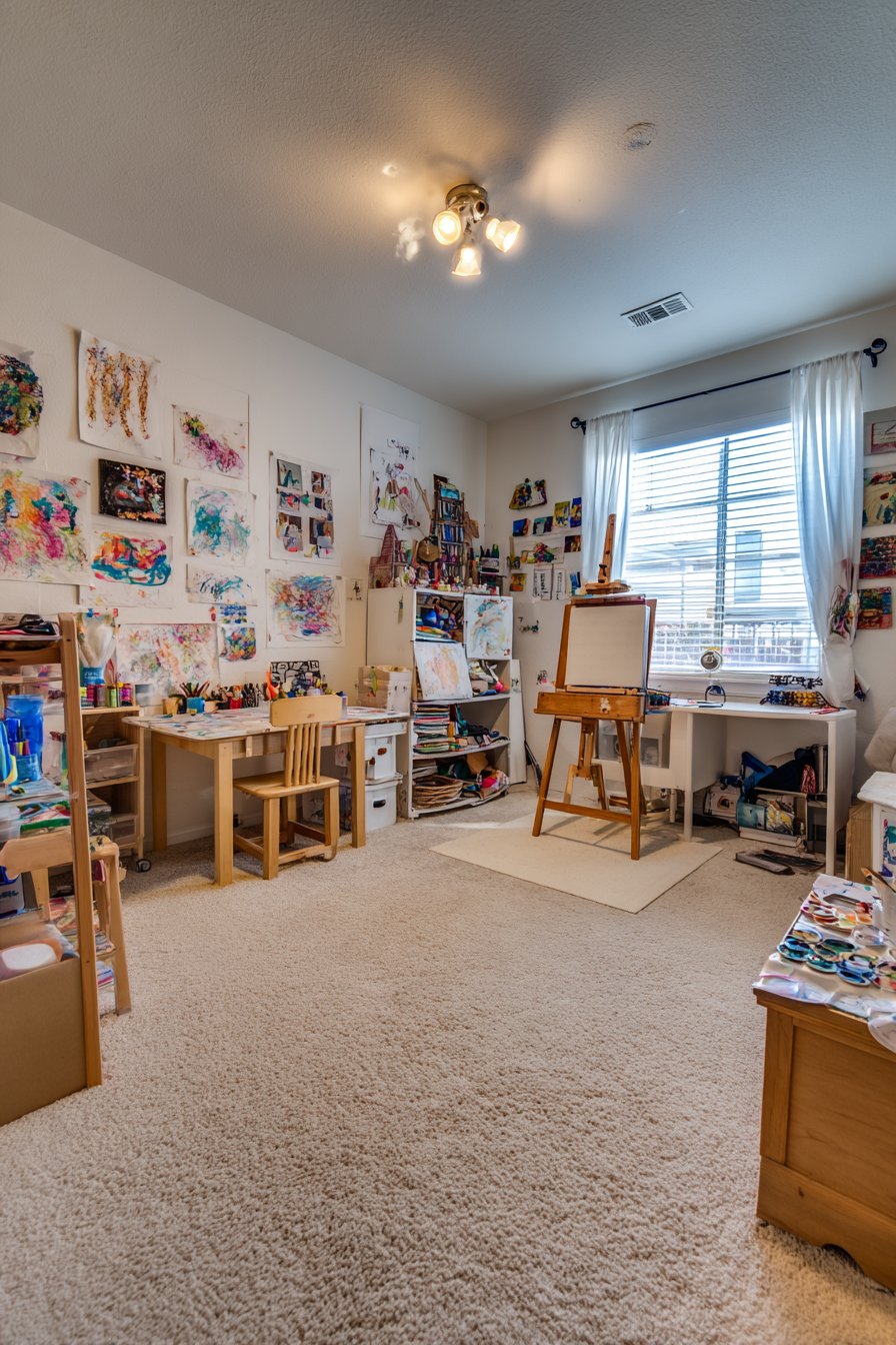 Creative Art Corner for Young Artists