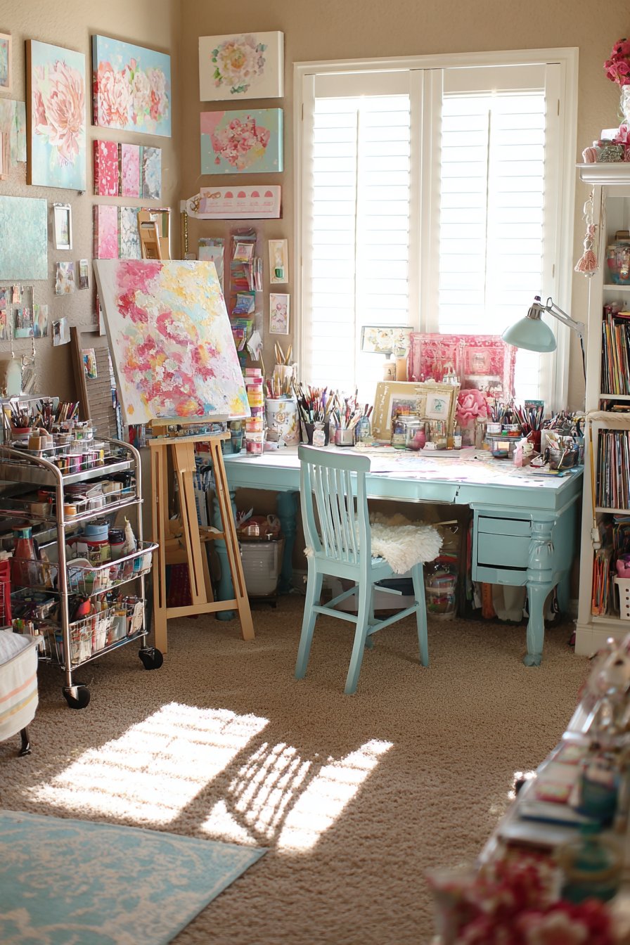 Creative Art Corner for Young Artists