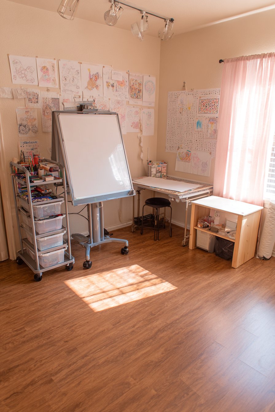 Creative Art Corner for Young Artists