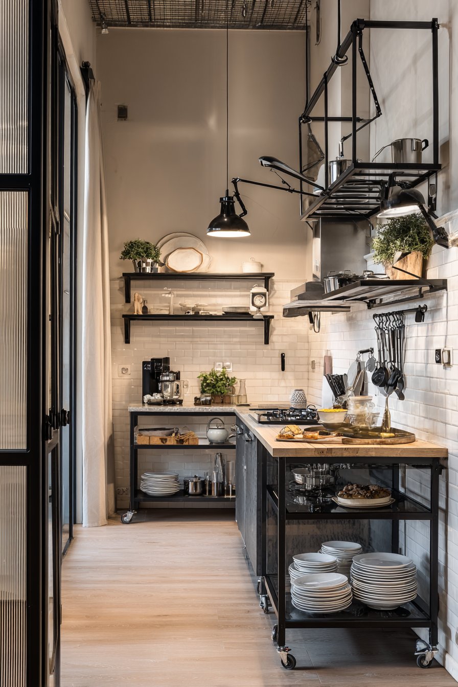 Compact Galley Kitchen Storage Mastery