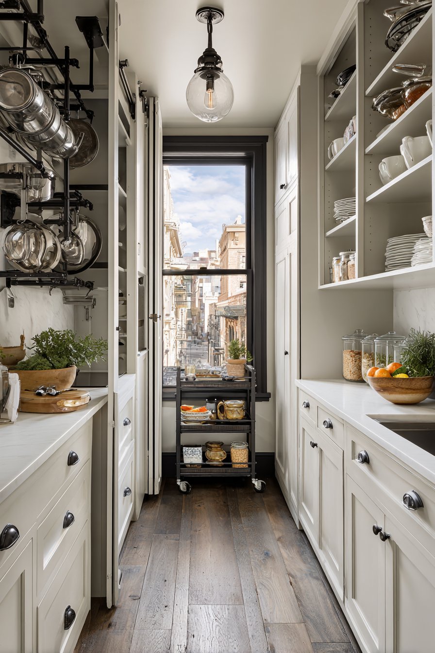 Compact Galley Kitchen Storage Mastery